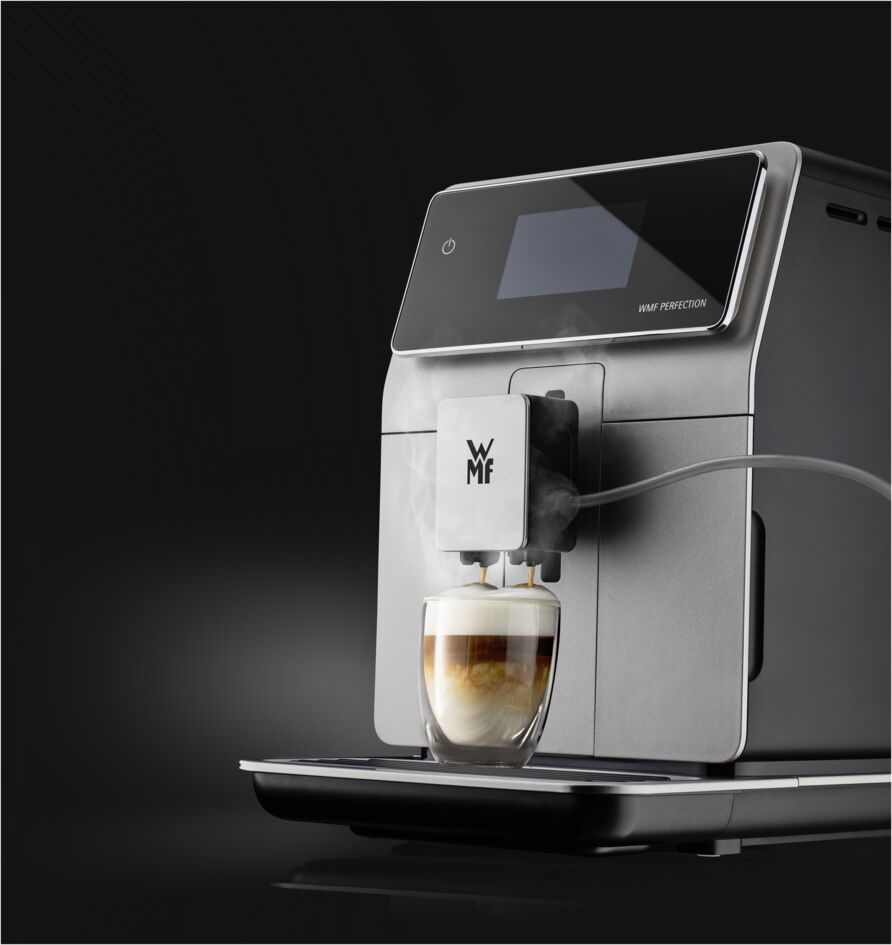 WMF Perfection 660 Automatic Coffee Machine + WMF Barista Latte